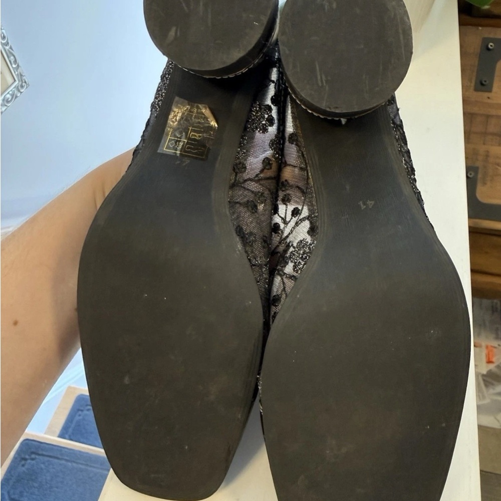 L’Artiste Colorful Floral Leather Mules - Picture 9 of 10